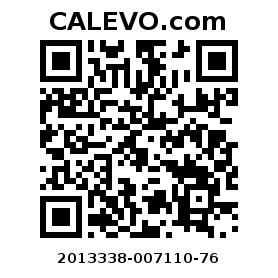 Calevo.com Preisschild 2013338-007110-76