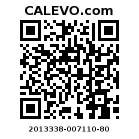 Calevo.com pricetag 2013338-007110-80