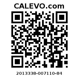 Calevo.com Preisschild 2013338-007110-84