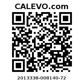 Calevo.com pricetag 2013338-008140-72
