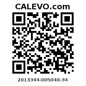 Calevo.com pricetag 2013344-005040-34