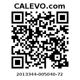 Calevo.com pricetag 2013344-005040-72