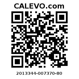 Calevo.com pricetag 2013344-007370-80