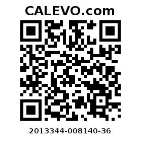 Calevo.com pricetag 2013344-008140-36