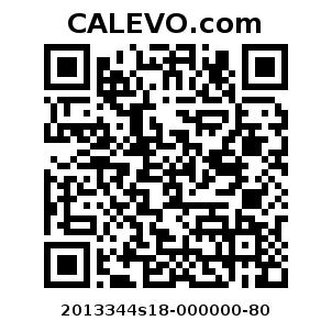 Calevo.com Preisschild 2013344s18-000000-80