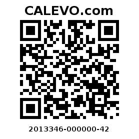 Calevo.com pricetag 2013346-000000-42