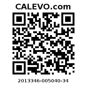 Calevo.com pricetag 2013346-005040-34