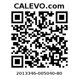 Calevo.com pricetag 2013346-005040-80