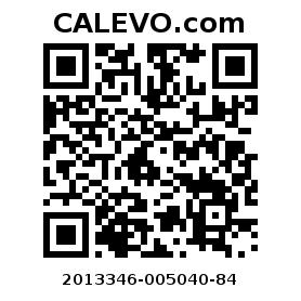 Calevo.com pricetag 2013346-005040-84