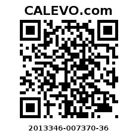 Calevo.com pricetag 2013346-007370-36