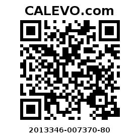 Calevo.com pricetag 2013346-007370-80