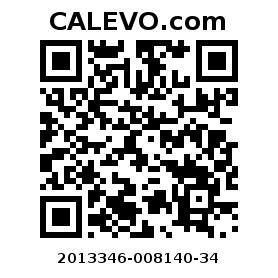 Calevo.com pricetag 2013346-008140-34