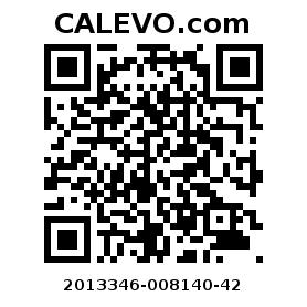 Calevo.com pricetag 2013346-008140-42