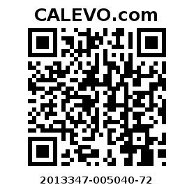 Calevo.com Preisschild 2013347-005040-72