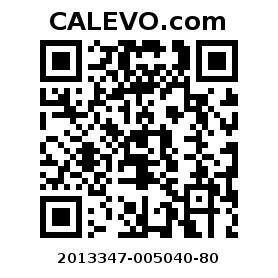Calevo.com Preisschild 2013347-005040-80