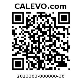 Calevo.com Preisschild 2013363-000000-36