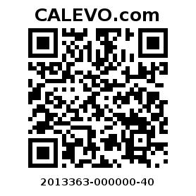 Calevo.com Preisschild 2013363-000000-40
