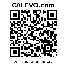 Calevo.com pricetag 2013363-000000-42