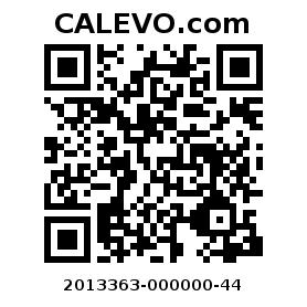 Calevo.com pricetag 2013363-000000-44