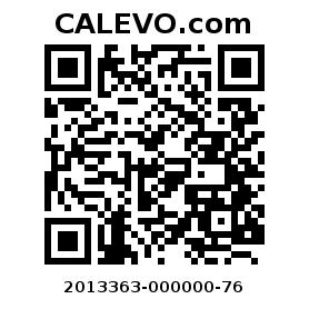 Calevo.com pricetag 2013363-000000-76
