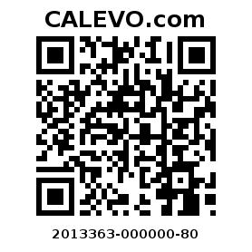 Calevo.com Preisschild 2013363-000000-80