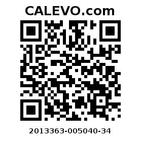 Calevo.com Preisschild 2013363-005040-34