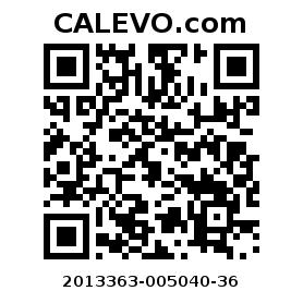 Calevo.com Preisschild 2013363-005040-36