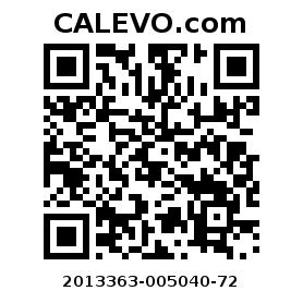 Calevo.com Preisschild 2013363-005040-72