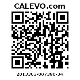 Calevo.com Preisschild 2013363-007390-34
