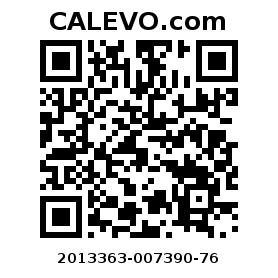 Calevo.com Preisschild 2013363-007390-76