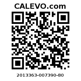 Calevo.com pricetag 2013363-007390-80