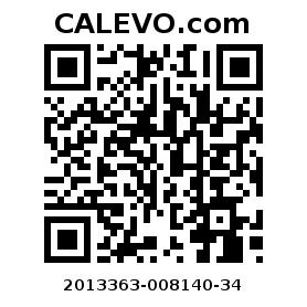Calevo.com pricetag 2013363-008140-34