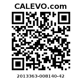 Calevo.com pricetag 2013363-008140-42