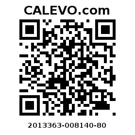 Calevo.com pricetag 2013363-008140-80