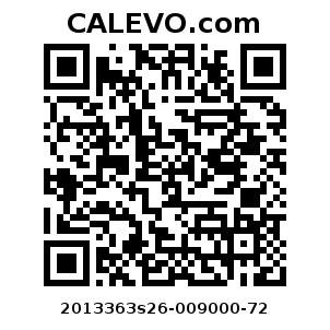 Calevo.com Preisschild 2013363s26-009000-72