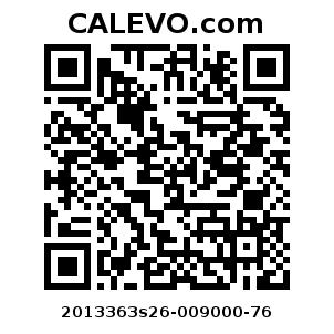 Calevo.com Preisschild 2013363s26-009000-76