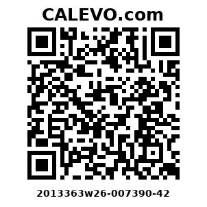 Calevo.com Preisschild 2013363w26-007390-42