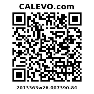Calevo.com Preisschild 2013363w26-007390-84