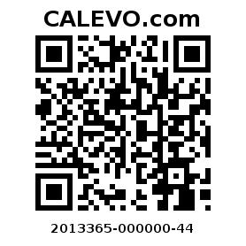 Calevo.com pricetag 2013365-000000-44