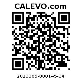 Calevo.com Preisschild 2013365-000145-34