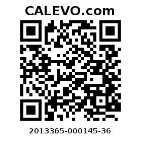 Calevo.com Preisschild 2013365-000145-36