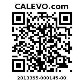 Calevo.com Preisschild 2013365-000145-80