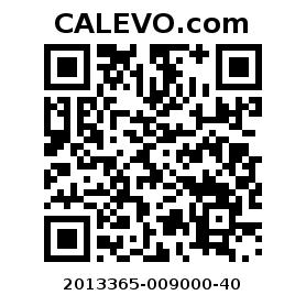 Calevo.com pricetag 2013365-009000-40
