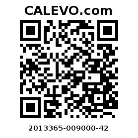 Calevo.com pricetag 2013365-009000-42