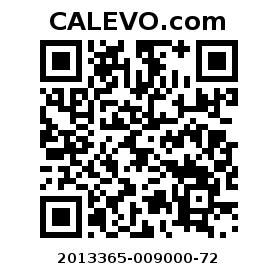 Calevo.com pricetag 2013365-009000-72