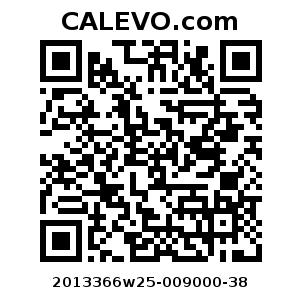 Calevo.com Preisschild 2013366w25-009000-38