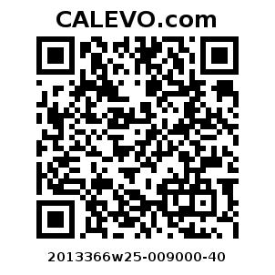 Calevo.com Preisschild 2013366w25-009000-40