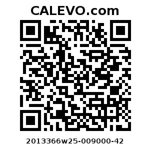 Calevo.com Preisschild 2013366w25-009000-42