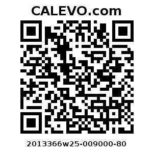 Calevo.com Preisschild 2013366w25-009000-80