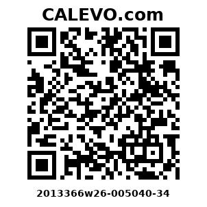 Calevo.com Preisschild 2013366w26-005040-34